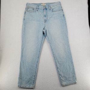 Madewell The Perfect Vintage Jean in Fitzgerald Wash Curvy Petite Womens Size 32